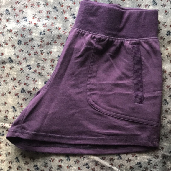 Small Athletic Works Plum Shorts - Picture 3 of 4